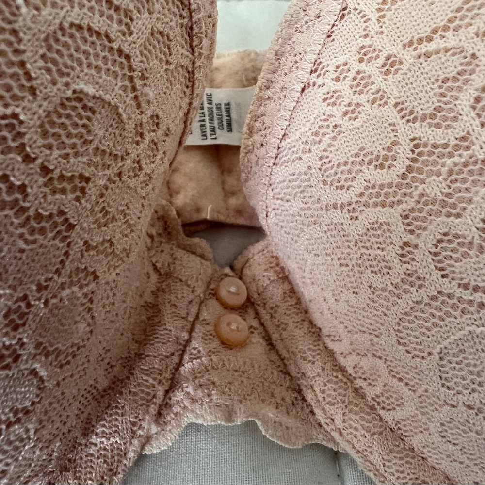 aerie Lace Push-Up Bra in Light Blush - Picture 6 of 10